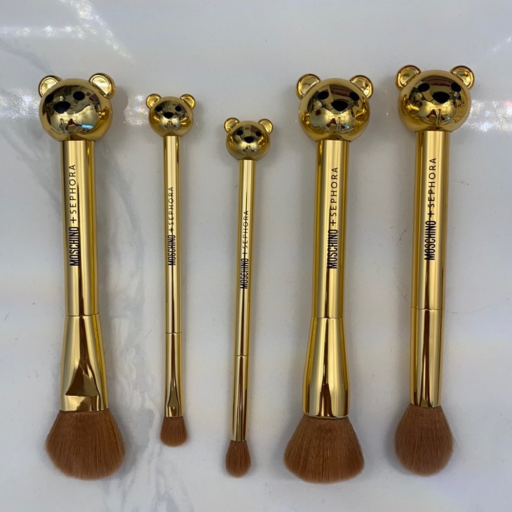 Moschino+Sephora Makeup Brushes